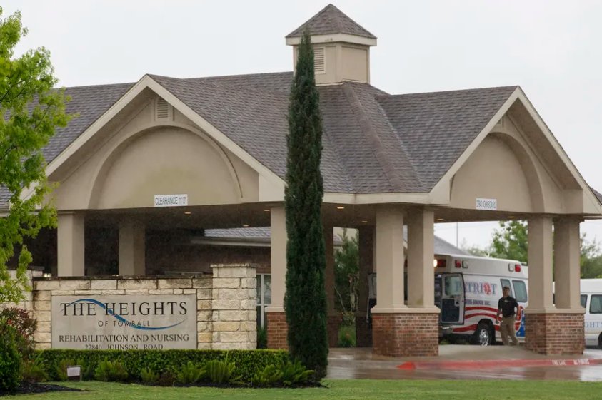 The Tomball nursing home near Houston is where an elderly man lived briefly before dying on March 18 of COVID-19, the disease caused by the new coronavirus.